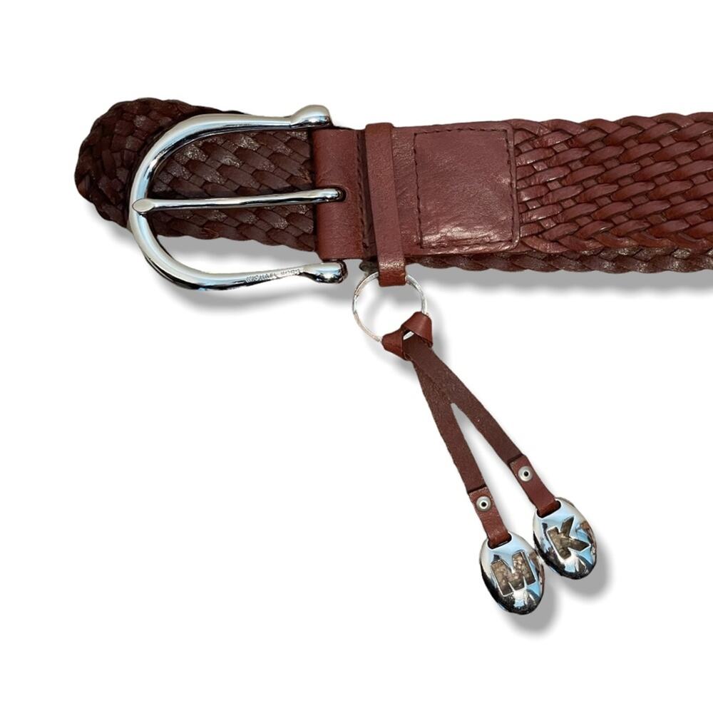 MICHAEL Michael Kors Women's Genuine Bonded Leather Belt (model 553633) sz SM